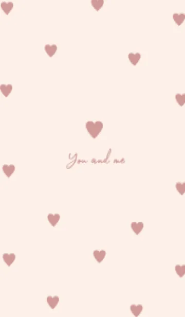 [LINE着せ替え] pattern_heart :ivoryroseの画像1