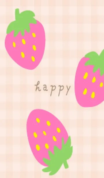 [LINE着せ替え] 大きないちご 18の画像1