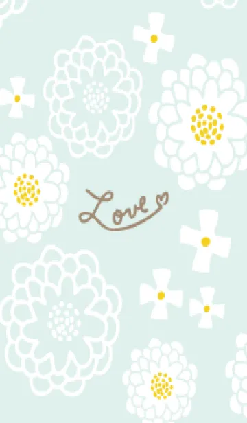 [LINE着せ替え] 白い花 ダンス14の画像1