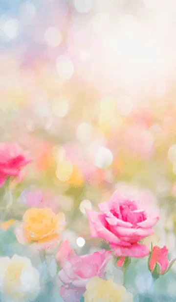 [LINE着せ替え] 薔薇(バラ)の花の着せかえ(R3053)の画像1