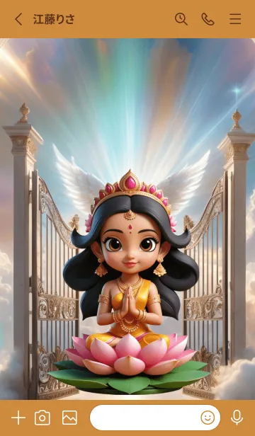 [LINE着せ替え] Lakshmi For Rich & Love Theme (JP)の画像2