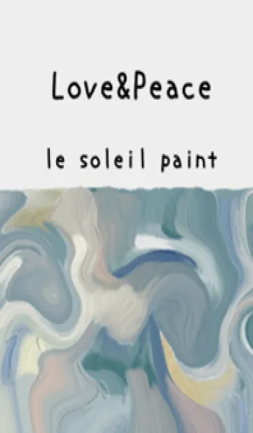 [LINE着せ替え] 油絵アート【le soleil paint 704】の画像1