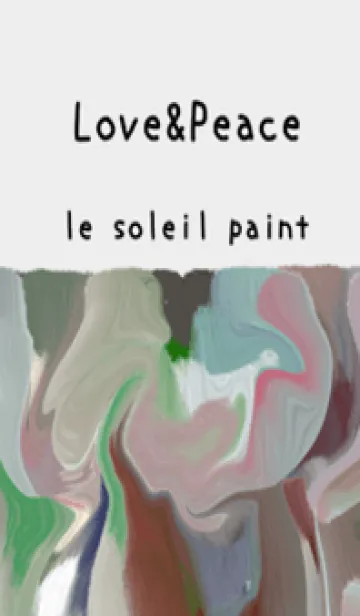 [LINE着せ替え] 油絵アート【le soleil paint 705】の画像1