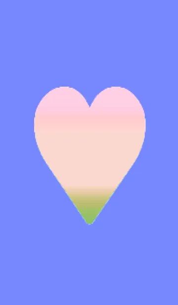 [LINE着せ替え] グラデーション ハート 96の画像1