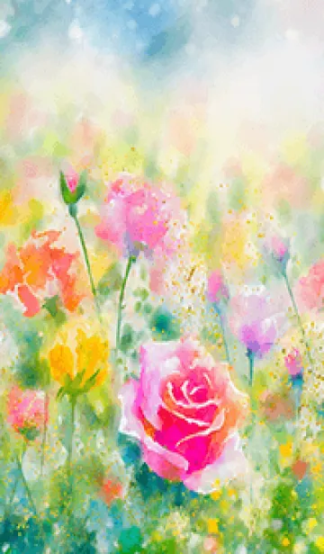 [LINE着せ替え] 薔薇(バラ)の花の着せかえ(R3061)の画像1