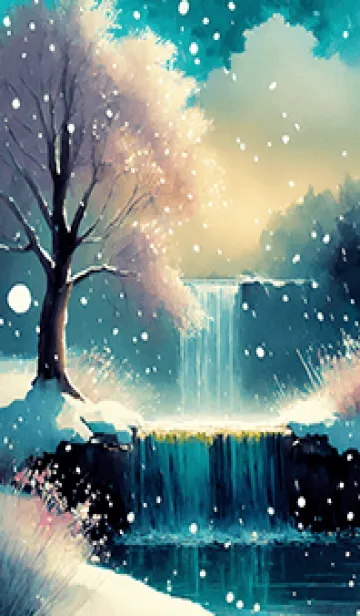 優美な冬の風景の着せかえ(Winter-2966)の着せ替えメイン画像