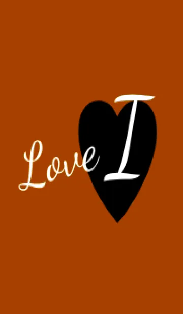 [LINE着せ替え] ラブ イニシャル ”I” 3の画像1