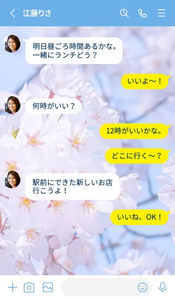 [LINE着せ替え] SakuraPhoto 124 Not AIの画像3