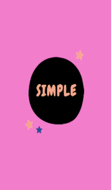 [LINE着せ替え] シンプル カラー スター 203の画像1