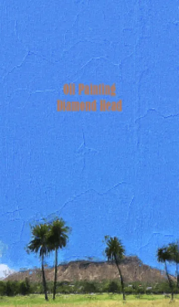 [LINE着せ替え] Oil Painting Diamond Head 33の画像1