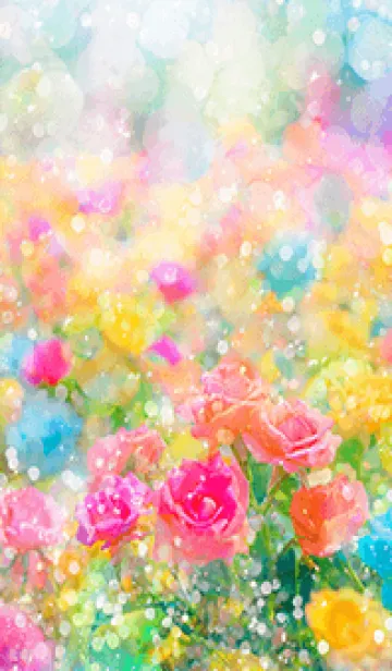 [LINE着せ替え] 薔薇(バラ)の花の着せかえ(R3073)の画像1