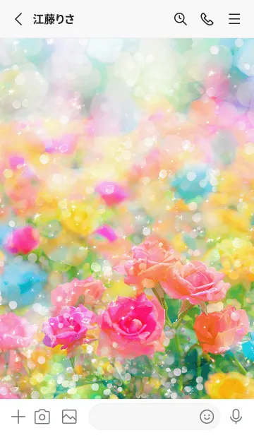 [LINE着せ替え] 薔薇(バラ)の花の着せかえ(R3073)の画像2