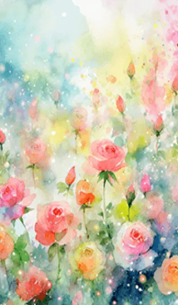 [LINE着せ替え] 薔薇(バラ)の花の着せかえ(R3076)の画像1