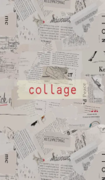 [LINE着せ替え] collage art 94の画像1