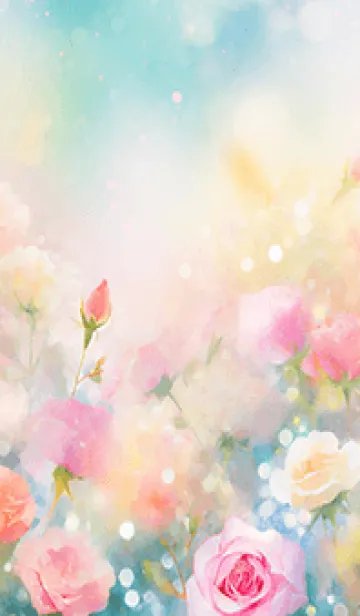 [LINE着せ替え] 薔薇(バラ)の花の着せかえ(R3077)の画像1