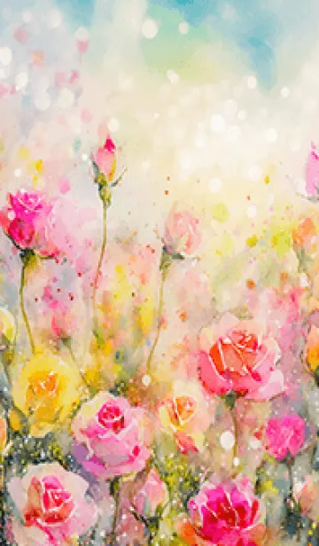 [LINE着せ替え] 薔薇(バラ)の花の着せかえ(R3096)の画像1