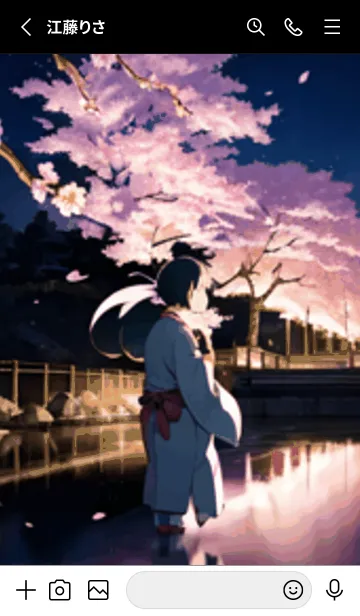 [LINE着せ替え] 桜花爛漫 #DCMW125。の画像2