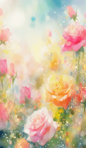 [LINE着せ替え] 薔薇(バラ)の花の着せかえ(R3095)の画像1