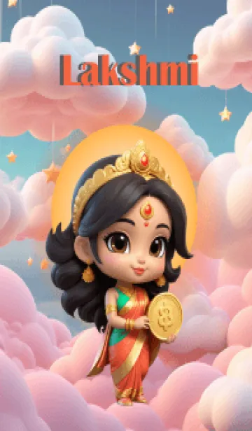 [LINE着せ替え] Lakshmi For Wealthy Theme (JP)の画像1