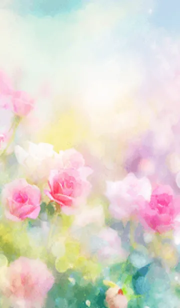 [LINE着せ替え] 薔薇(バラ)の花の着せかえ(R3092)の画像1