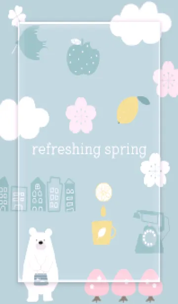 [LINE着せ替え] pinkpurple refreshing spring11_1の画像1