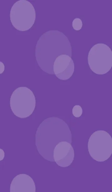 [LINE着せ替え] purple 水玉の画像1