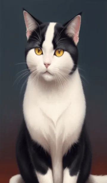 [LINE着せ替え] 浮世絵の桜猫 MMy4の画像1