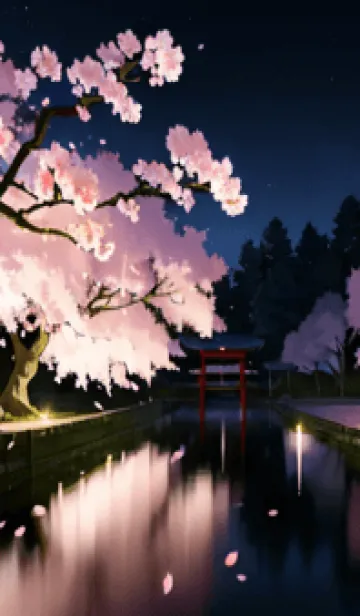 [LINE着せ替え] 桜花爛漫 #DDIO022。の画像1