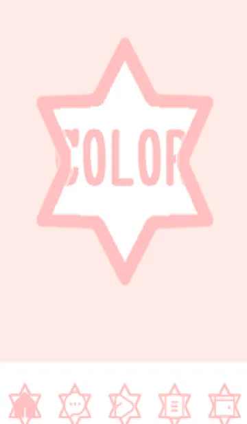 [LINE着せ替え] pink color S52の画像1