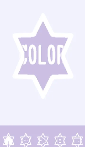 [LINE着せ替え] purple color S54の画像1