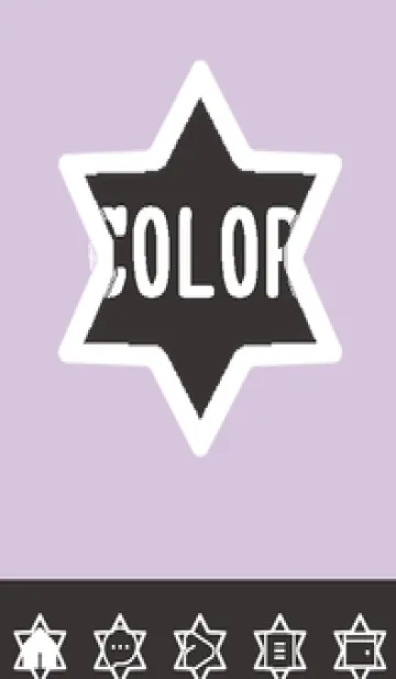 [LINE着せ替え] purple color S55の画像1