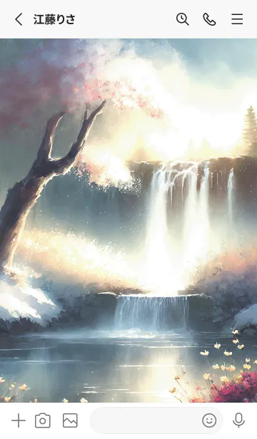 [LINE着せ替え] 優美な冬の風景の着せかえ(Winter-2993)の画像2