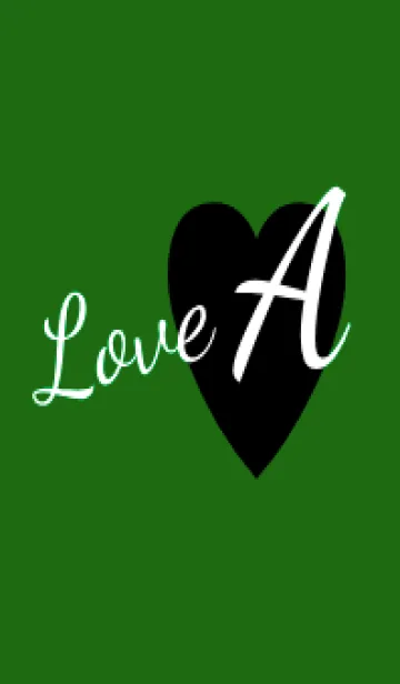 [LINE着せ替え] ラブ イニシャル ”A” 6の画像1