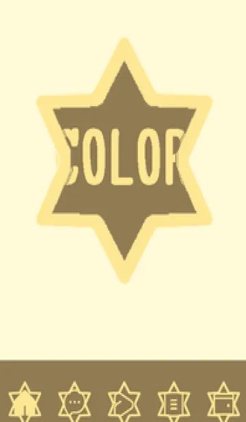 [LINE着せ替え] yellow color S55の画像1