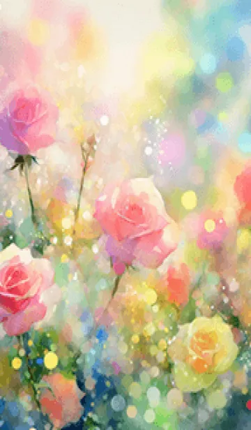 [LINE着せ替え] 薔薇(バラ)の花の着せかえ(R3085)の画像1