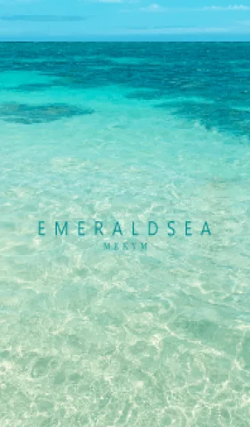 [LINE着せ替え] EMERALD SEA HAWAII-SHELL 25の画像1