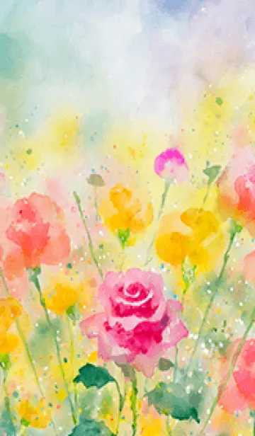 [LINE着せ替え] 薔薇(バラ)の花の着せかえ(R3083)の画像1