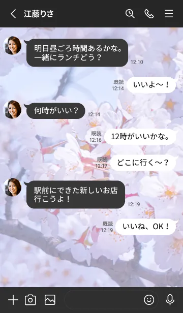 [LINE着せ替え] SakuraPhoto 131 Not AIの画像3