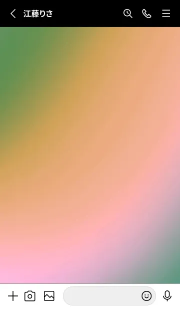 [LINE着せ替え] パステル グラデーション 27の画像2