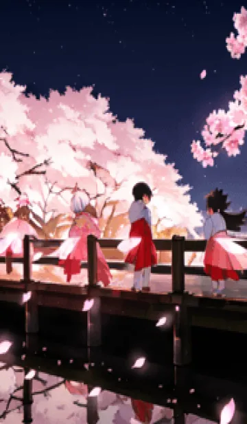 [LINE着せ替え] 桜花爛漫 #DEHK01。の画像1