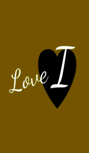 [LINE着せ替え] ラブ イニシャル ”I” 4の画像1