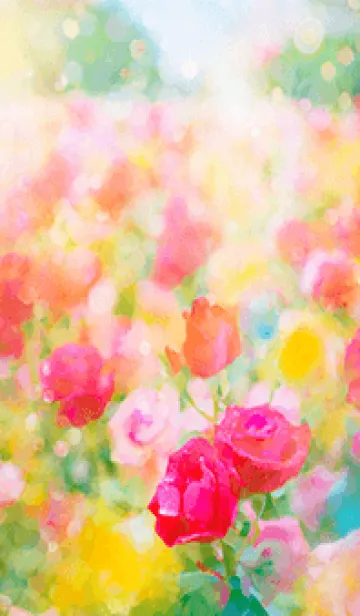 [LINE着せ替え] 薔薇(バラ)の花の着せかえ(R3110)の画像1