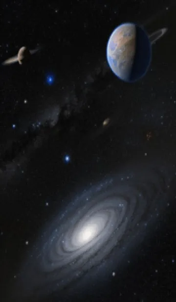 宇宙空間 utNuの着せ替えメイン画像