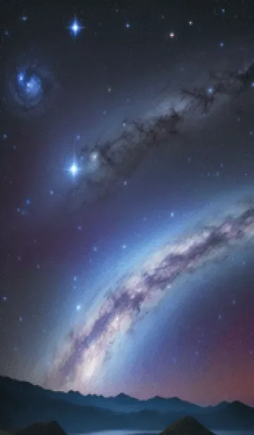 [LINE着せ替え] 宇宙空間 oO8aの画像1