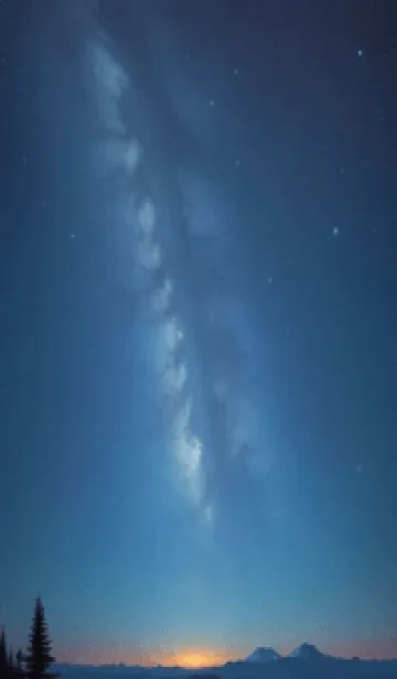 [LINE着せ替え] 山中露营 夜晚 grxzの画像1