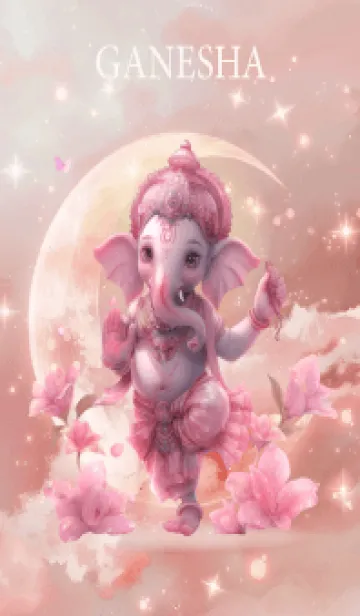 [LINE着せ替え] Goddess Lakshmi & Ganesha, Wealthy(JP)の画像1