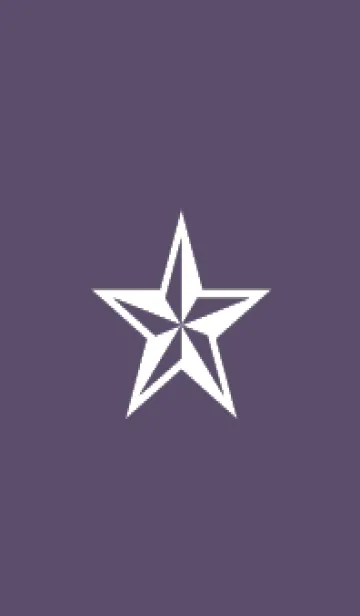 [LINE着せ替え] シンプル ロック スター _124の画像1