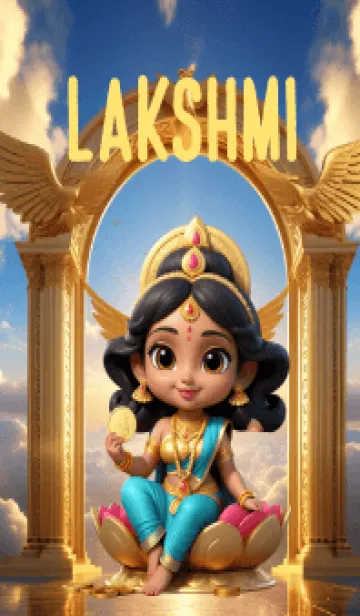 [LINE着せ替え] Lakshmi  For All wishes Theme (JP)の画像1