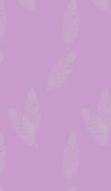 [LINE着せ替え] light purple 羽根の画像1
