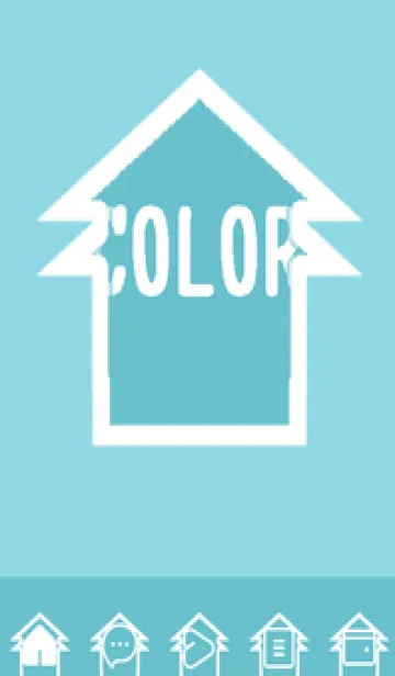 [LINE着せ替え] green color T106の画像1